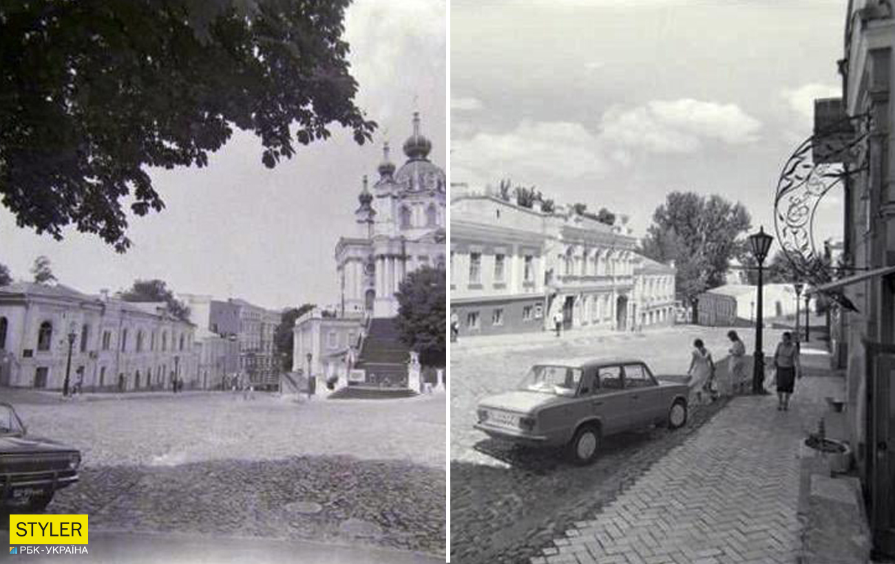 Таким Андріївський узвіз мало хто пам'ятає: з'явилися рідкісні фото серця Києва